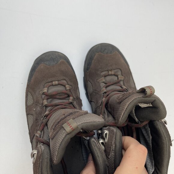 Columbia Omni-Tech Packus Ridge Mid Hiking Boot Leather Waterproof Brown Men 8.5 - Picture 10 of 16